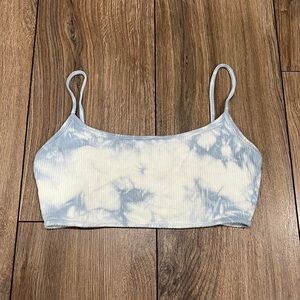 Garage cut out back bralette